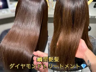 ロング ブリなしWカラー✨️ 髪質改善【タケル】のヘアスタイル