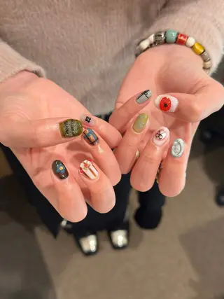 ネイル 🎀 Hiyubi._.nail 🫧所属・🎀フェイ フェイ🫧💗のネイルデザイン