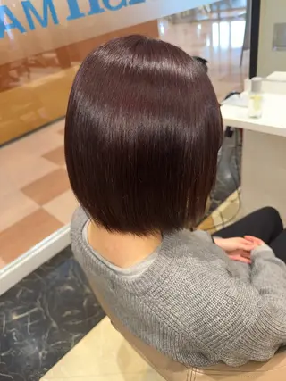 ショート 髪質改善カラー なーこ💖🌈のヘアスタイル
