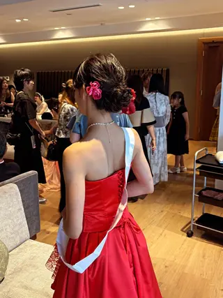 ヘアアレンジ 滑川 吏音のヘアスタイル