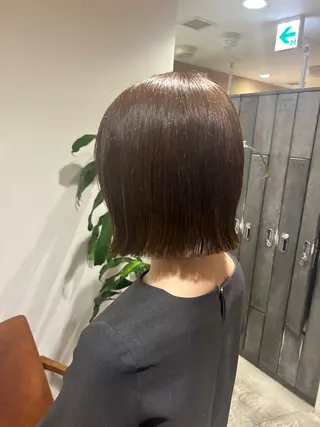 ミディアム Lumier de mashu所属・nana/ボブ/ レイヤー/メンズのヘアスタイル