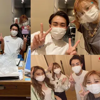 ショート カラー メンズ キッズ ✂︎ショート、ボブ、 レイヤー🩵YUMIのヘアスタイル