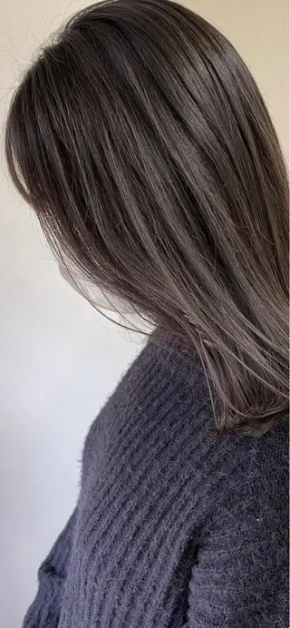 ロング 似合わせカット 小林愛奈のヘアスタイル