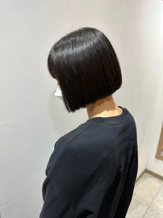 ミディアム 🥀縮毛矯正🥀 川﨑和希のヘアスタイル