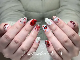 ネイル E.N🦋 長さ出し/持ち込みのネイルデザイン