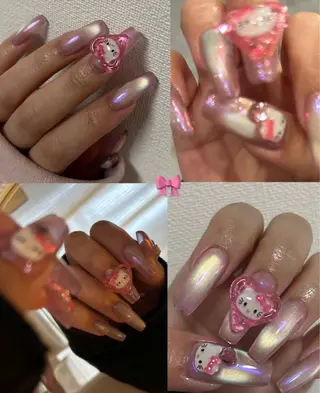 ネイル パラあり！フィルイン 推しネイル大歓迎！のネイルデザイン