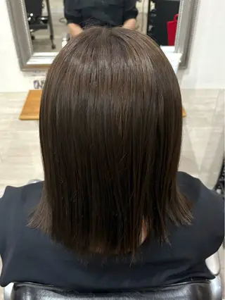 ミディアム カラー 堀川 希歩のヘアスタイル
