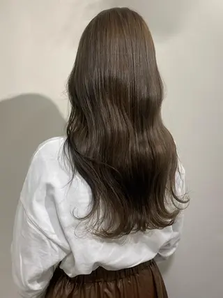 ロング 中尾 未来/艶カラー /カットモデルのヘアスタイル
