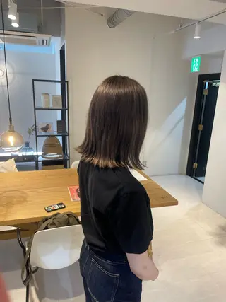 ミディアム 光岡 玲遠のヘアスタイル