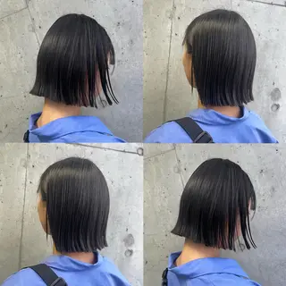 ショート カラー カジュアルを女っぽく 𝗮𝘆𝗮𝗰𝗼のヘアスタイル