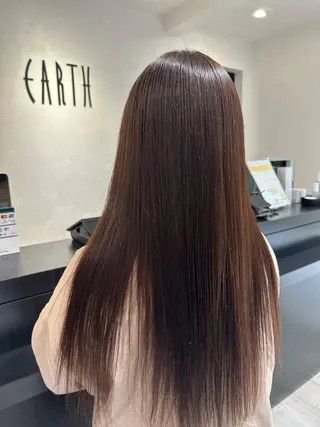 ロング 花野 郁登のヘアスタイル