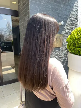 ロング カラー Saya／ 縮毛矯正・髪質改善のヘアスタイル