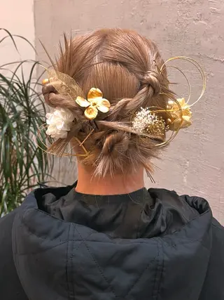 ヘアアレンジ 金沢市/美容師/ 岡島由希美のマツエク・マツパデザイン