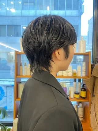 ショート パーマ pole所属・【pole】 minaのヘアスタイル