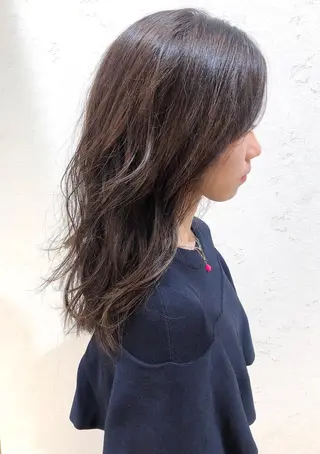 セミロング カラー パーマ ヘアアレンジ Londideal 高橋ヒロシのヘアスタイル