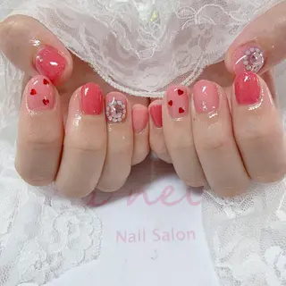 ネイル La neige* yuki 🥯🍑のネイルデザイン