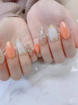 ミディアム JNA認定講師🌸 RIEのネイルデザイン