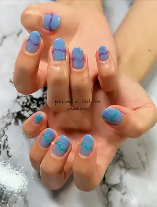 ネイル 自宅ネイルサロン ルアナのネイルデザイン