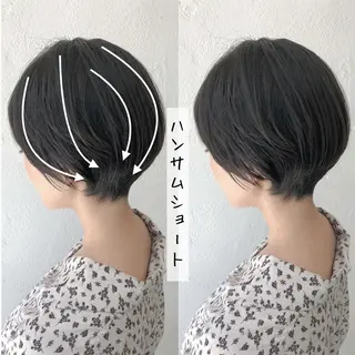 ショート 小顔カット/レイヤー 【WiLL】加藤のヘアスタイル