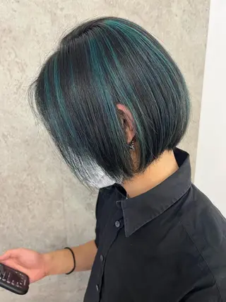 ショート カラー パーマ ヘアアレンジ メンズ キッズ ネイル マツエク・マツパ アイブロウ ショートヘア原宿 fifth コシのヘアスタイル