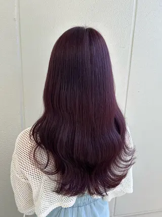 ロング カラー 《暖色/韓国hair 》🇰🇷桑原ユキネのヘアスタイル