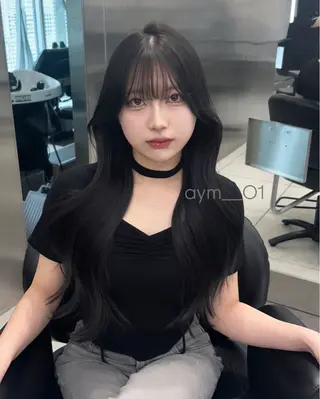 ロング 銀座/韓国ヘア🤍 レイヤーAYUMIのヘアスタイル