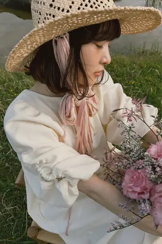 ショート カラー ヘアアレンジ 西山 紗耶香🪽 透明感カラー/ボブのヘアスタイル