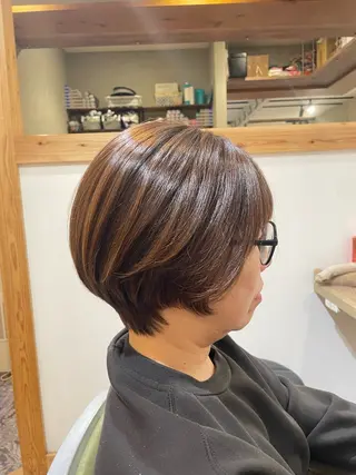 ショート 山口里莉 /パーマモデル募集のヘアスタイル