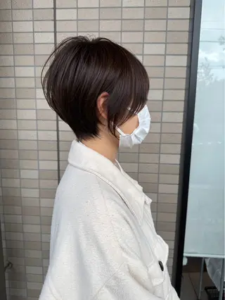 ショート 三條場 彩夏のヘアスタイル