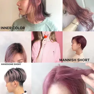 ショート 🌸ハイトーン 新田 廉 🌸のヘアスタイル