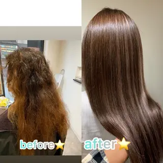 ロング カラー 下妻 カラーエクステ難波のヘアスタイル