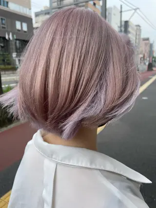 ショート カラー 😈サクマ シオン😈のヘアスタイル