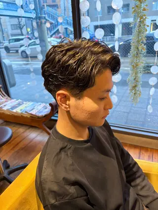 パーマ メンズ suka  hair所属・タイチ メンズ専門のヘアスタイル
