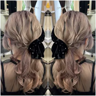 ヘアアレンジ 宮島 梨央のヘアスタイル