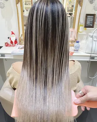 ロング カラー 高橋凜/髪質改善/ 縮毛矯正/カラーのヘアスタイル