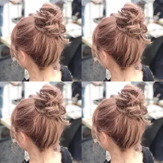 ミディアム ヘアアレンジ 🌷MAYU 🌷のヘアスタイル
