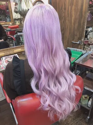 ロング ✨最安値✨エクステ カラー🌼つきな🌼のヘアスタイル