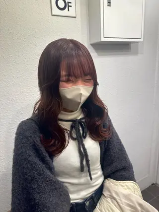 カラー 名駅/艶カラー/原田 永遠のヘアスタイル