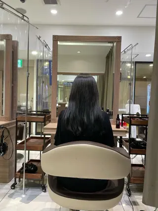 セミロング 🇰🇷韓国ヘア★ 副店長.쿠리타⭐︎のヘアスタイル