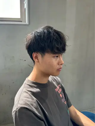 ショート メンズ 山田 翔夢のヘアスタイル