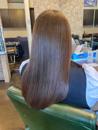 セミロング 代官山/恵比寿所属・髪質改善/縮毛矯正 専門　代官山/恵比寿のヘアスタイル