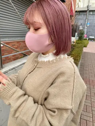 ショート 💎【髪質改善カラー 艶髪×縮毛矯正】💎のヘアスタイル