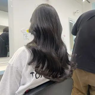 セミロング カラー Salowin池袋East 店3F所属・【美髪矯正/絹髪】 🎀hinano🎀のヘアスタイル