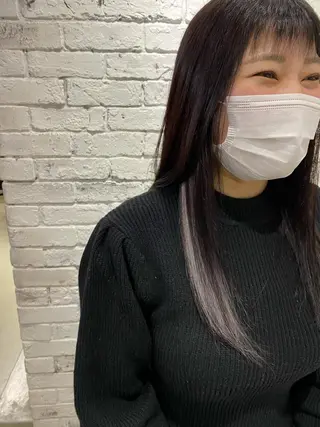 ロング カラー ヘアアレンジ 杉本 直樹のヘアスタイル