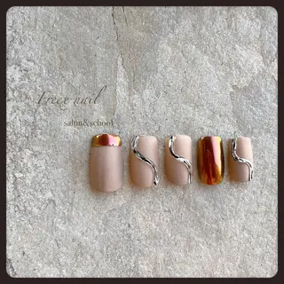 ネイル Freex nail所属・freex nail /ニュアンス/個性派のネイルデザイン