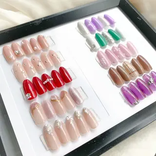 ネイル ネイル空間所属・muguet🎀 nailのネイルデザイン
