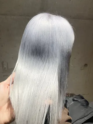 セミロング カラー 小島 海斗のヘアスタイル