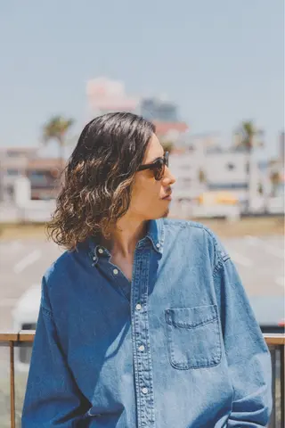 カラー メンズ diar江ノ島所属・mai🤍透明感/ 縮毛矯正/藤沢江ノ島のヘアスタイル