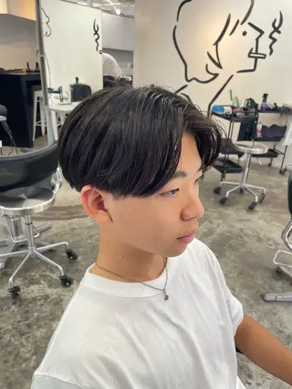 パーマ 吉田聖 【メンズヘア特化】のヘアスタイル