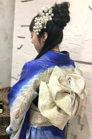 ロング まつパ・ヘアセット ♡Chinami♡のマツエク・マツパデザイン